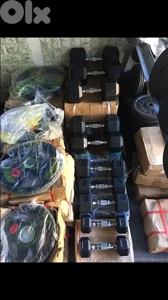 dumbells hexagon new best quality we have also all sports equipment