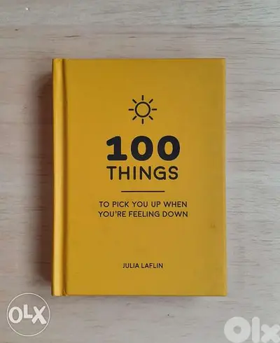 100 Things To Pick You Up When You're Feeling Down pocket book.