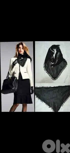 vintage coin scarf triangle shape 50*115cm