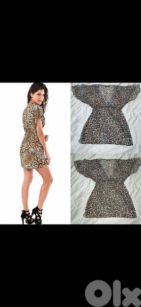 shirt cardigan leopard print chiffon s to xxL. sequins v neck 4