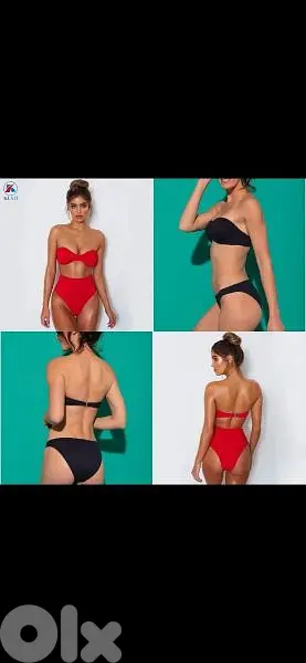 swimsuit Red / Black s to xxL