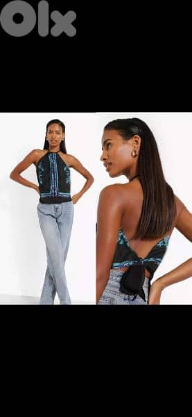 top satin silk halter top backless s to xL 0