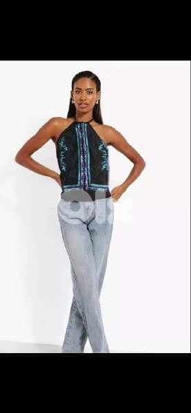 top satin silk halter top backless s to xL 1