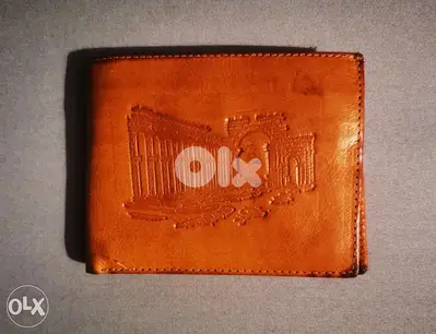 Genuine leather vintage wallet