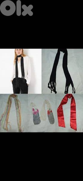 scarf btw 140cm& 160cm.  3=15$ 0