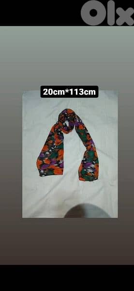 scarf chiffon sizes are on photos  3=15$ 4