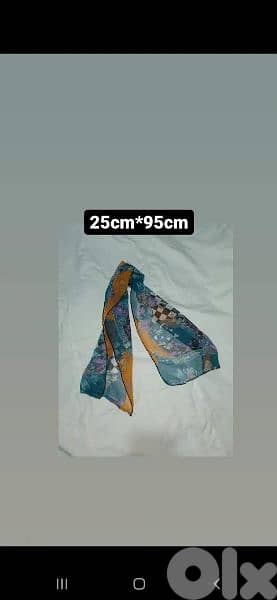 scarf chiffon sizes are on photos  3=15$ 7