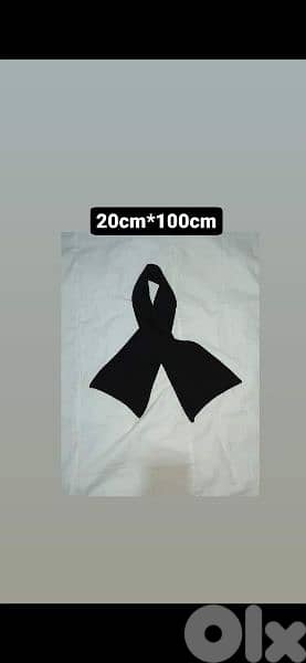 scarf 2 colours  size on pics 4