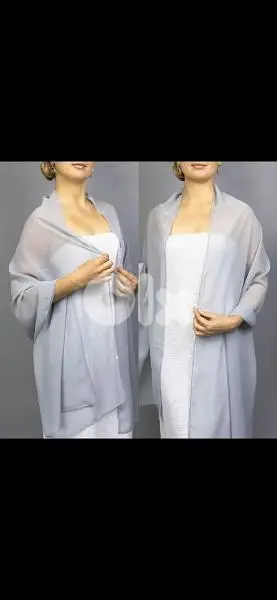 scarf grey scarf chiffon  70*225cm