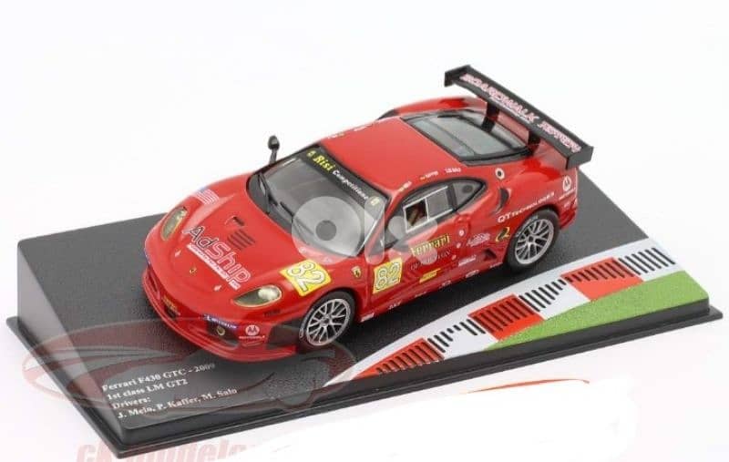 Ferrari F430 GTC diecast car model 1:43. 0