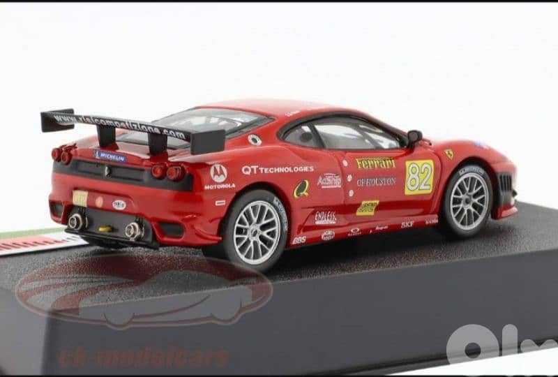Ferrari F430 GTC diecast car model 1:43. 3