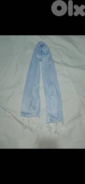 sea blue foulard 55*155cm 5