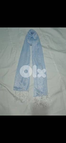 sea blue foulard 55*155cm 6