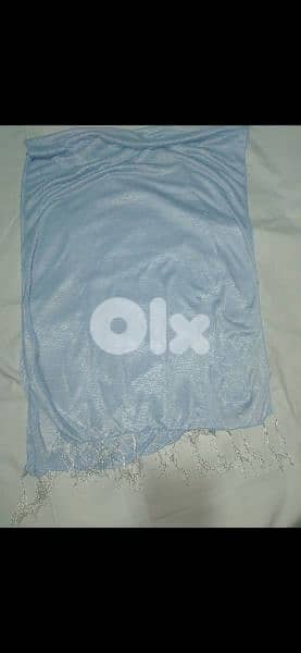 sea blue foulard 55*155cm 7