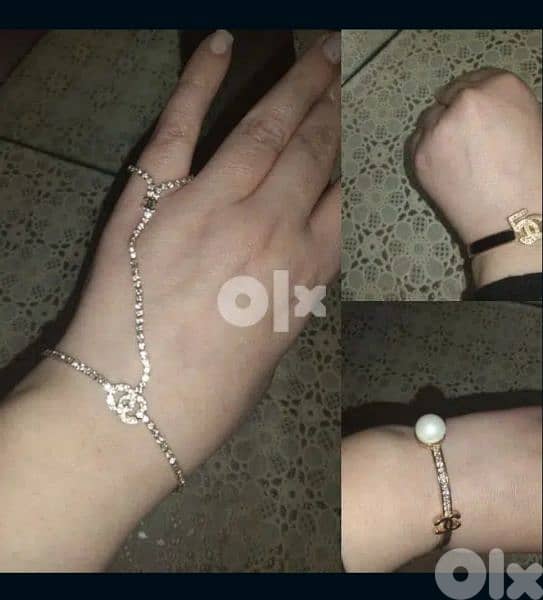 bracelet chanel copy bracelets in gold 0
