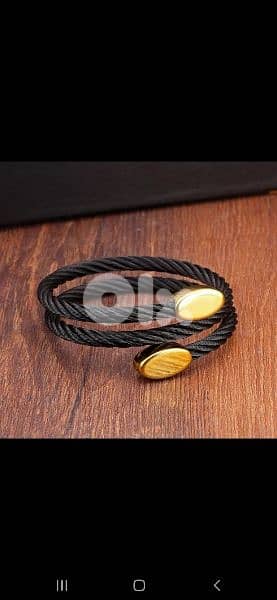 bracelet set bracelet and ring twisted 3
