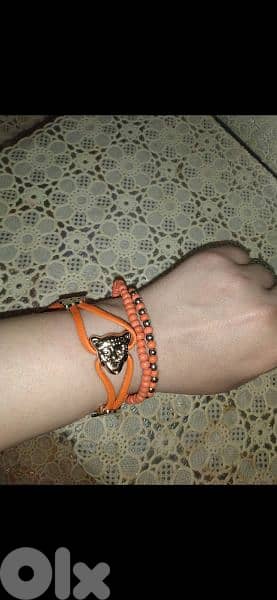 bracelet set orange 1