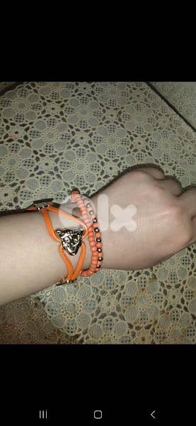 bracelet set orange 2