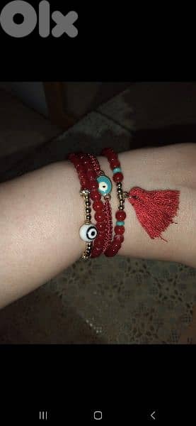 bracelet red set of bracelets 2