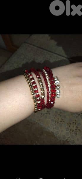 bracelet red set of bracelets 4