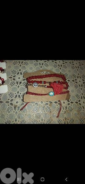 bracelet red set of bracelets 7