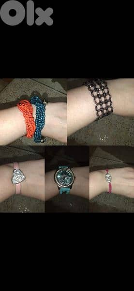 bracelet any 3 items 3= 15$ 0