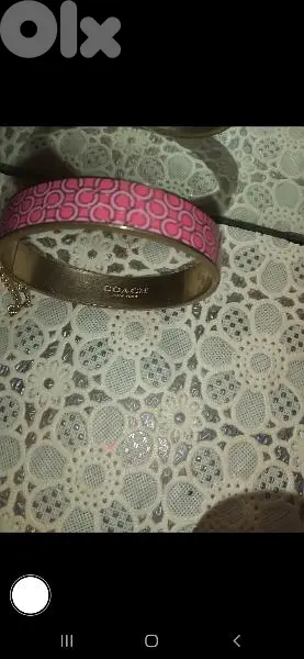 bracelet copy Coach bracrelet pink
