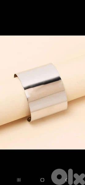 bracelet cuff bracelet only in silver colour 3