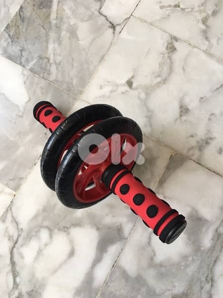 stepper and abs wheel and rubber band like new 4