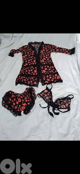 3pcs shorts bra w cardigan s to xL La Senza  bag +1$ 4