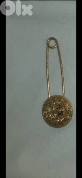 brooch versace copy pin only in gold 6
