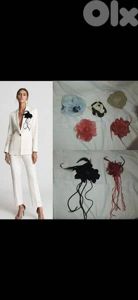 brooch flower brooch high quality 2=15$ 0
