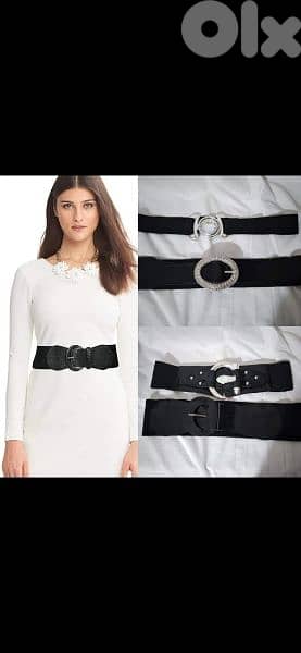 belt black elastique belt 4 models 0