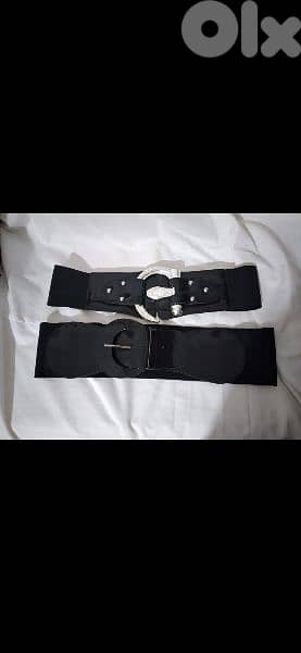 belt black elastique belt 4 models 4