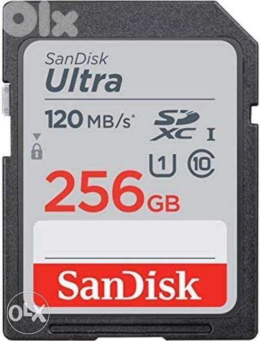 SanDisk 256GB Ultra SDXC UHS-I Memory Card,SD card 1