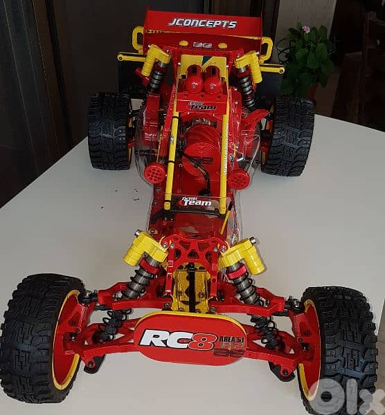 exchange on rc car, rc car,  BAJA 5B 1/5 , Fully upgraded , new in box 5