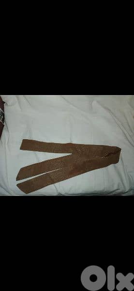 belt brown suede chemoie high quality 1