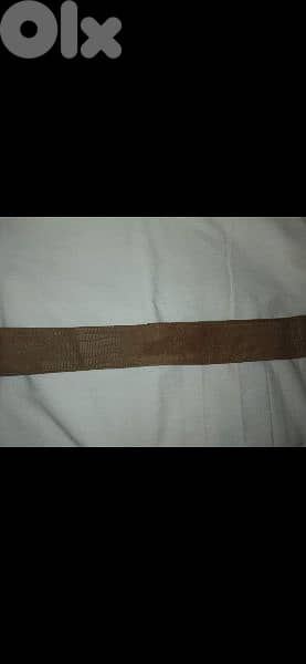 belt brown suede chemoie high quality 3