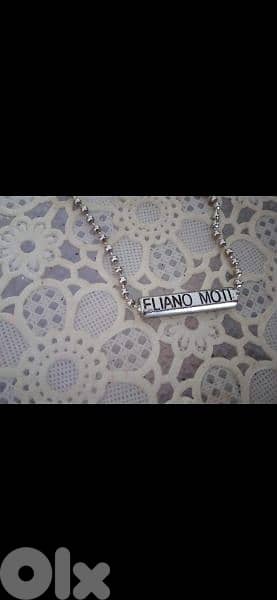 necklace Eliano Motti necklace only in silver 4