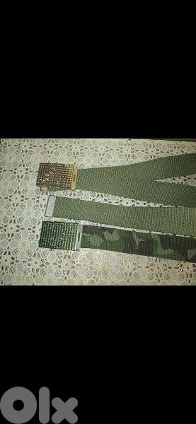 belt available in green or camouflage 3