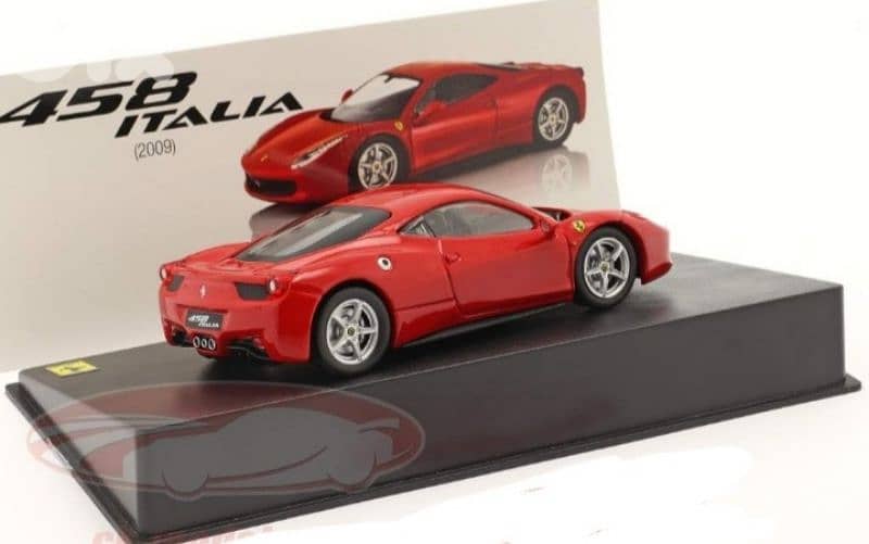 Ferrari Italia 2009 diecast car model 1:43 4