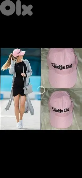 pink baseball hat high quality