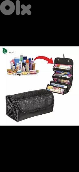make up bag huge size black bas 0