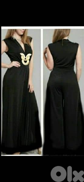 overall aswad ejjer wes3a cotton lycra m l xl xxl 2