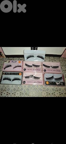 2pairs fake lashes=15$ 0