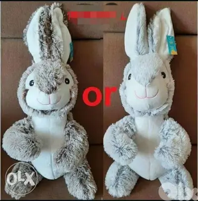 Medium Stuffed BUNNY/RABBIT 60 CM soft Plush/4$ Delivery