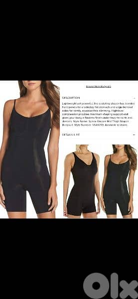 Spanx gain overall short maftou7 min ta7et m l xl xxl 1