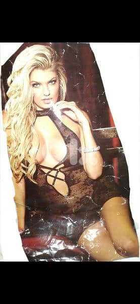 Amis abbe 3alye aswad dentelles lycra s to xxL 4