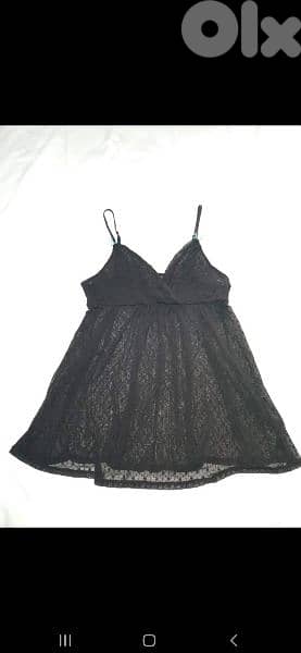 Amis black mousline lycra lingerie s to xxxL 2