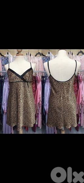 Amis leopard print satin m l xl xxl xxxl 1